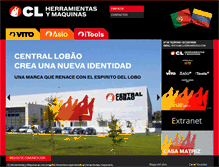 Tablet Screenshot of clherramientas.com